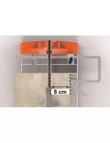 4 - Tagliapiastrelle manuale incisione a spinta 67 cm Battipav leggera 67