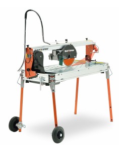 Tagliapiastrelle elettrica con banco ad acqua 130 cm Battipav class plus 1300s