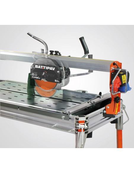 Tagliapiastrelle elettrica con banco ad acqua 130 cm Battipav class plus 1300s