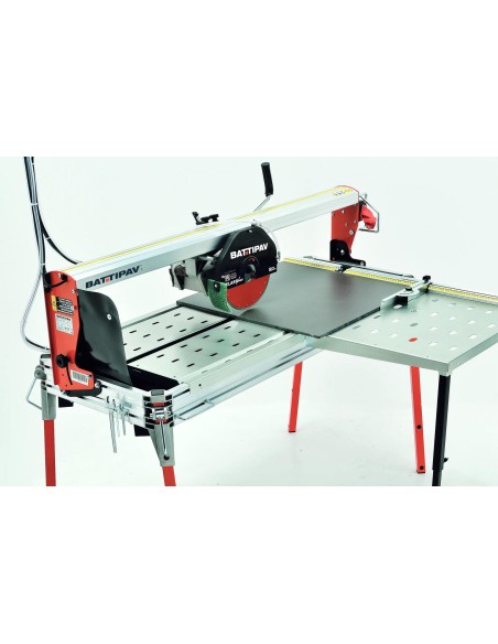 Tagliapiastrelle elettrica con banco ad acqua 130 cm Battipav class plus 1300s