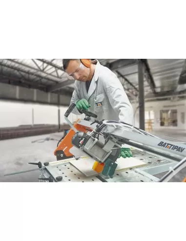 Tagliapiastrelle elettrica con banco ad acqua 130 cm Battipav class plus 1300s