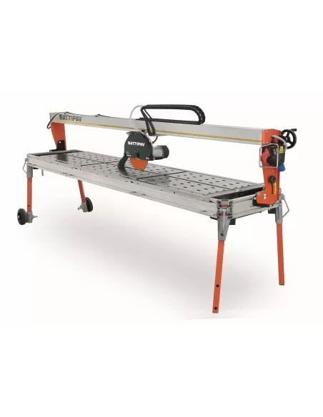 Segatrice a ponte per marmo 230v 1500x85mm lama 300mm battipav supreme 150s