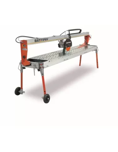 Segatrice a ponte per marmo 230v 1500x85mm lama 300mm battipav supreme 150s