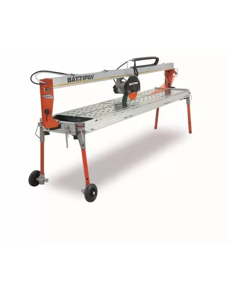 Segatrice a ponte per marmo 230v 1500x85mm lama 300mm battipav supreme 150s