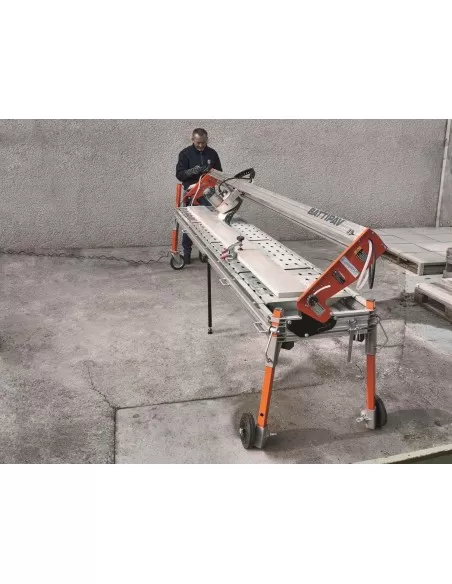 Segatrice a ponte per marmo 230v 1500x85mm lama 300mm battipav supreme 150s