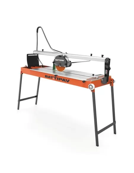 Tagliapiastrelle elettrica con banco ad acqua 125 cm Battipav vip 2125