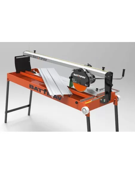 Tagliapiastrelle elettrica con banco ad acqua 125 cm Battipav vip 2125