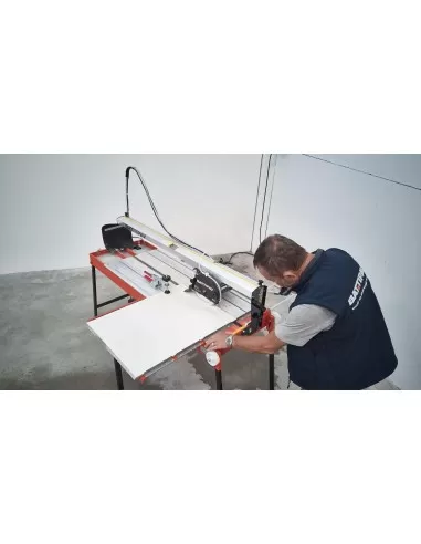 Tagliapiastrelle elettrica con banco ad acqua 125 cm Battipav vip 2125