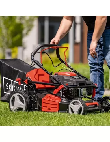 Tagliaerba a scoppio semovente Scheppach ms225-56 224cc taglio di 56cm