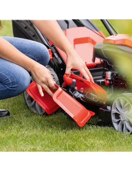 Tagliaerba a scoppio semovente Scheppach ms225-56 224cc taglio di 56cm