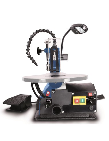 Traforo oscillante a pedale Scheppach deco xls seghetto legno piano inclinabile