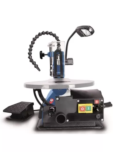 Traforo oscillante a pedale Scheppach deco xls seghetto legno piano inclinabile