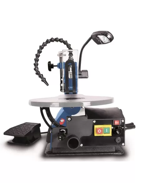 Traforo oscillante a pedale Scheppach deco xls seghetto legno piano inclinabile