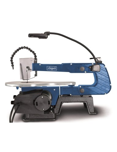 Traforo oscillante a pedale Scheppach deco xls seghetto legno piano inclinabile