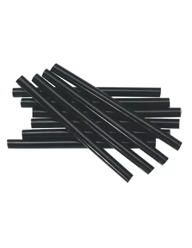 Kit 10 stick colla a caldo nera 12x200mm 200gr Fervi 0071