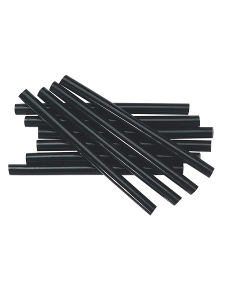 Kit 10 stick colla a caldo nera 12x200mm 200gr Fervi 0071