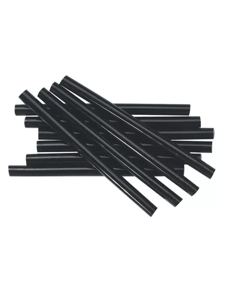 Kit 10 stick colla a caldo nera 12x200mm 200gr Fervi 0071