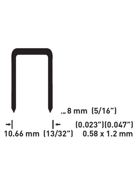Graffe per Graffatrice Fervi 0151
