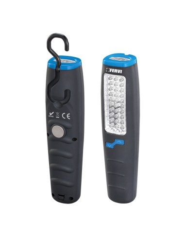 1 - Lampada magnetica 30+7 led Fervi 0107