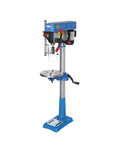 1 - Trapano a colonna trasmissione a cinghia 650w 230v Fervi 0186