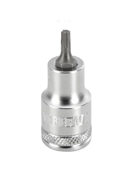 Chiave a bussola con inserto torx t45 1/2 Fervi bn423n050a
