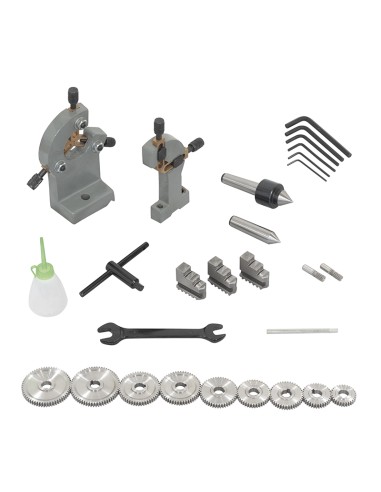 Tornio parallelo ferro metallo con display digitale 230 v Fervi 0506