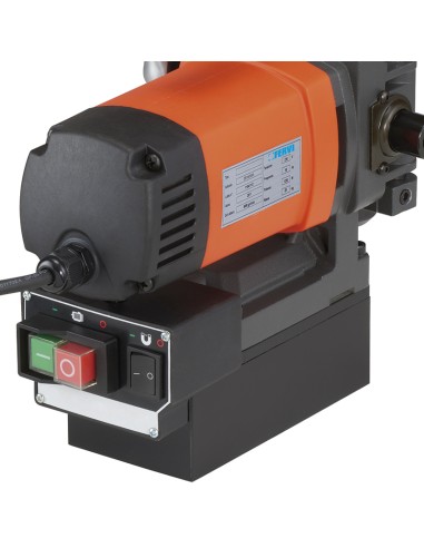 2 - Trapano magnetico orizzontale carotatrice colonna 1900w 230v Fervi 0518/55h