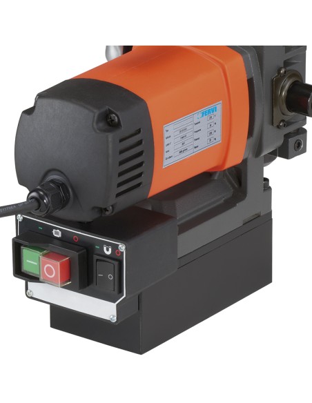 2 - Trapano magnetico orizzontale carotatrice colonna 1900w 230v Fervi 0518/55h