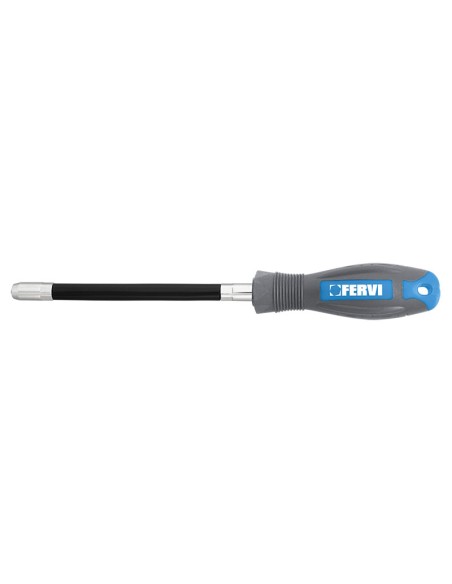 Cacciavite porta inserti flessibile magnetico 1/4 Fervi pif1