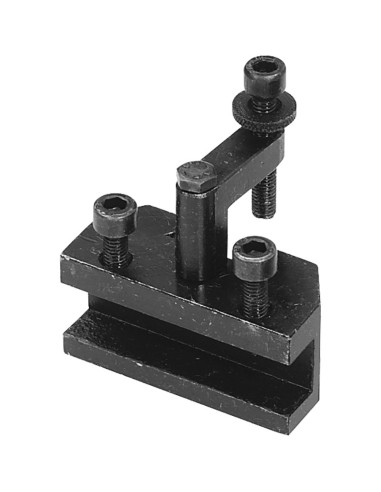 1 - Porta utensili sede piana a cambio rapido 19 mm Fervi t001r/pp