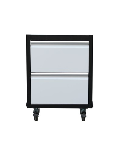 1 - Carrello a 3 ripiani 648x458x865 mm per officina Fervi a007/22