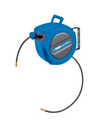 1 - Avvolgitubo autorientrante tubo aria compress 15 mt Fervi a481/15h