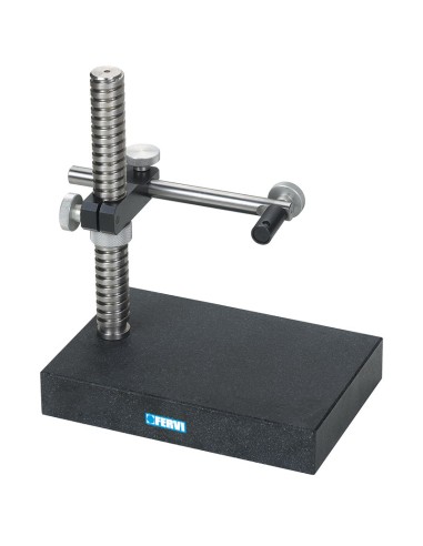 1 - Stativo supporto porta comparatore Fervi b010