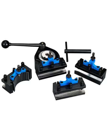 Torretta portautensili a cambio rapido 20 mm per tornio Fervi t00e Torretta portautensili a cambio rapido 20 mm per tornio Fervi t00e