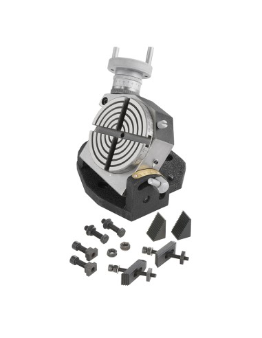 Tavola girevole basculante per fresatrice Fervi t016/100