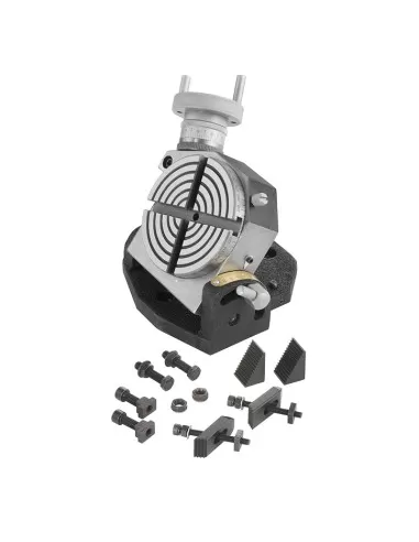 1 - Tavola girevole basculante per fresatrice Fervi t016/100