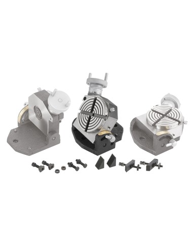 Tavola girevole basculante per fresatrice Fervi t016/100