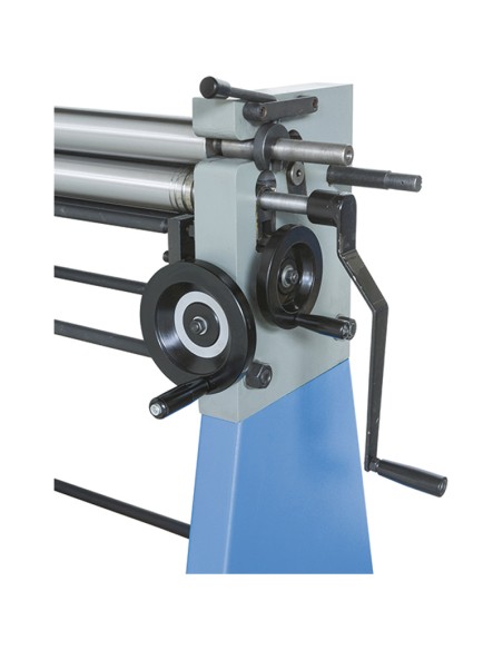 Calandra manuale a 3 rulli per lamiera 1000x2 mm Fervi c022/100