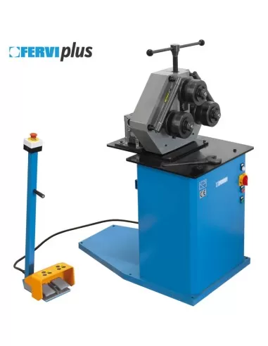 1 - Curvaprofilati per curvatura a freddo motorizza 3 rulli Fervi c076/30