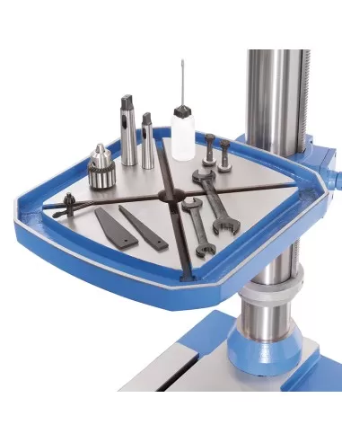 3 - Trapano a colonna da fero ad ingranaggi 400v 15 kw Fervi t041da