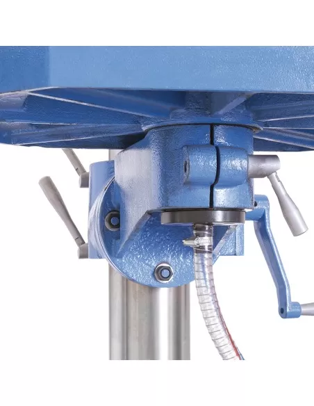 5 - Trapano a colonna da fero ad ingranaggi 400v 15 kw Fervi t041da