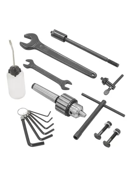 Trapano fresa ad ingranaggi da banco Fervi t061a Trapano fresa ad ingranaggi da banco Fervi t061a