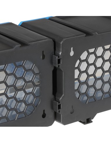 Cassettiera modulare con 4 vassoi estraibili x officina Fervi c086/04t