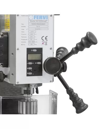 Trapano fresa ad ingranaggi da banco Fervi t061a