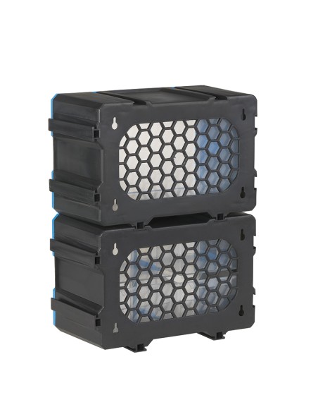 Cassettiera modulare con 4 vassoi estraibili x officina Fervi c086/04t