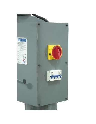 Trapano per metallo ad ingranaggi 400v Fervi t062