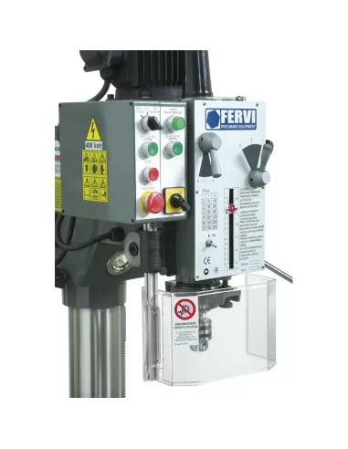 4 - Trapano per metallo ad ingranaggi 400v Fervi t062