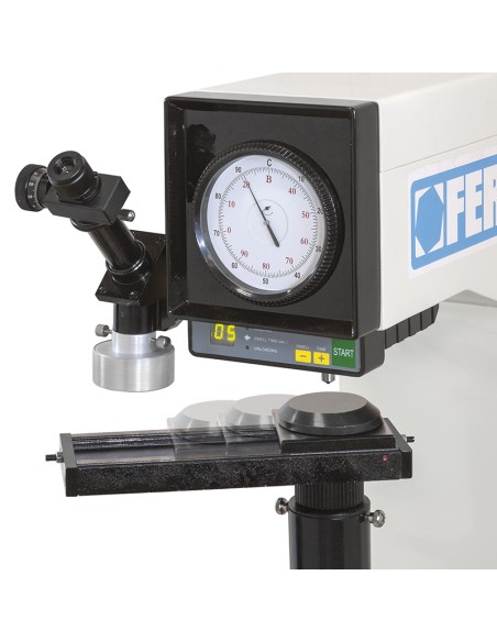 Durometro motorizzato da banco per taratura Fervi d018