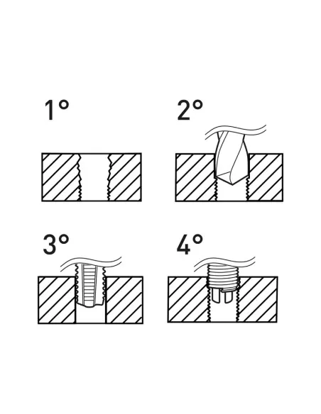 2 - Kit assortimeno riparazione filetti unc 1/4-1/2 valigetta 115 pz Fervi e011/unc 2 - Kit assortimeno riparazione filetti unc 1/4-1/2 valigetta 115 pz Fervi e011/unc
