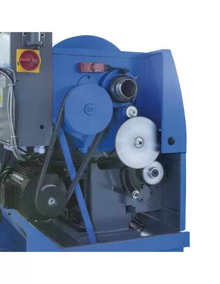 Tornio ferro metallo parallelo ad ingranaggi visualizzatore Fervi t069/400v3a